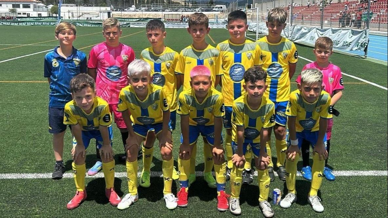 El Atlético Zabal benjamín.
