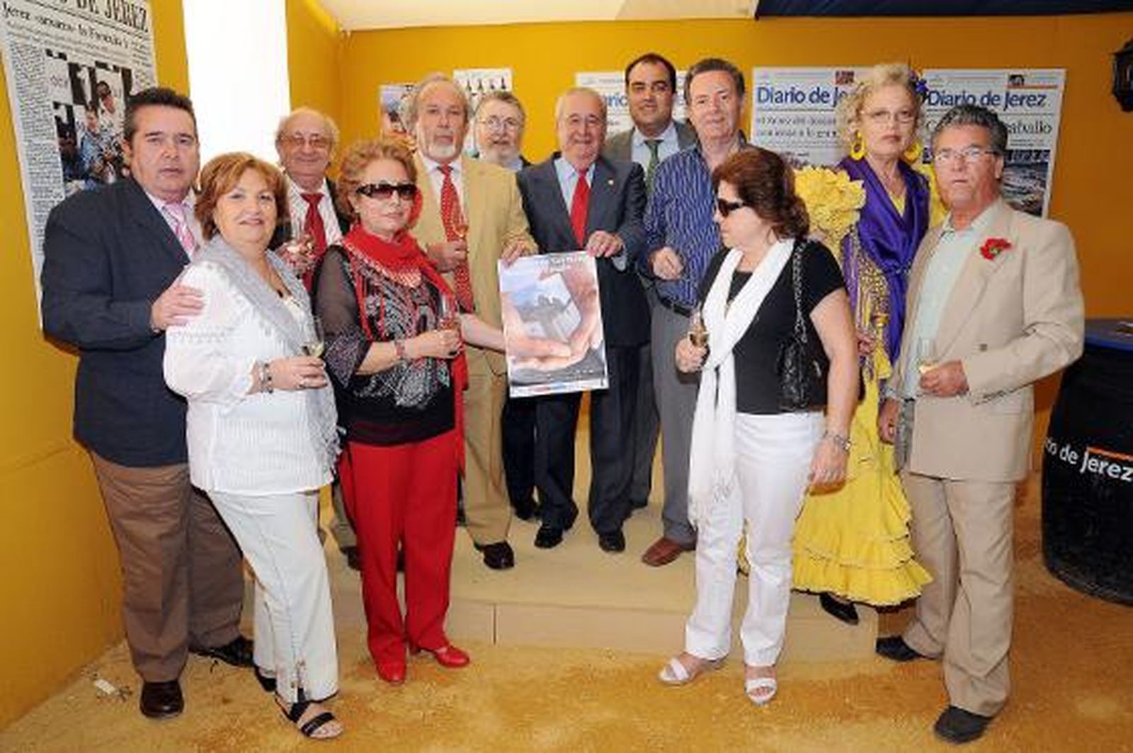 Miembros de la plataforma cívica 'Jerez por San Mateo'

Foto: Vanesa Lobo