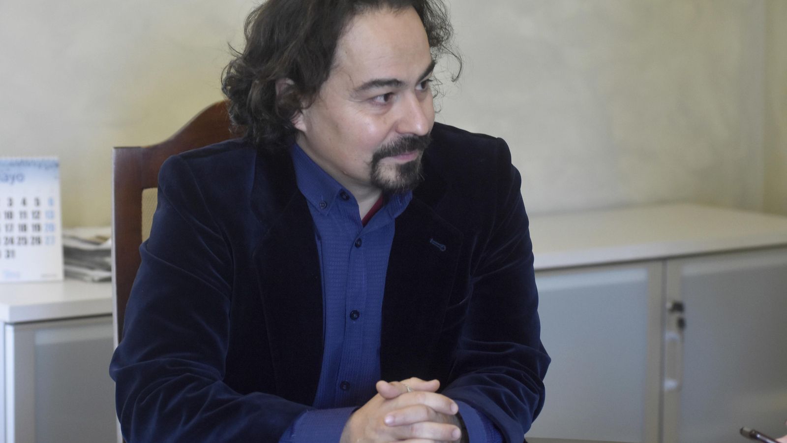 Antonio Rafael López durante la entrevista concedida a 'el Día'