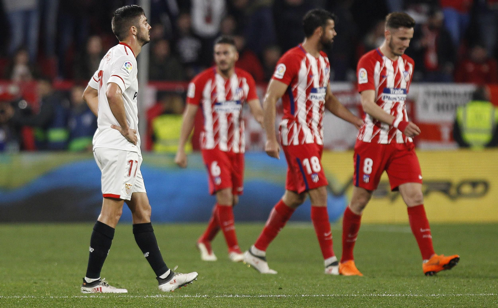 Las imágenes del Sevilla-Atlético de Madrid