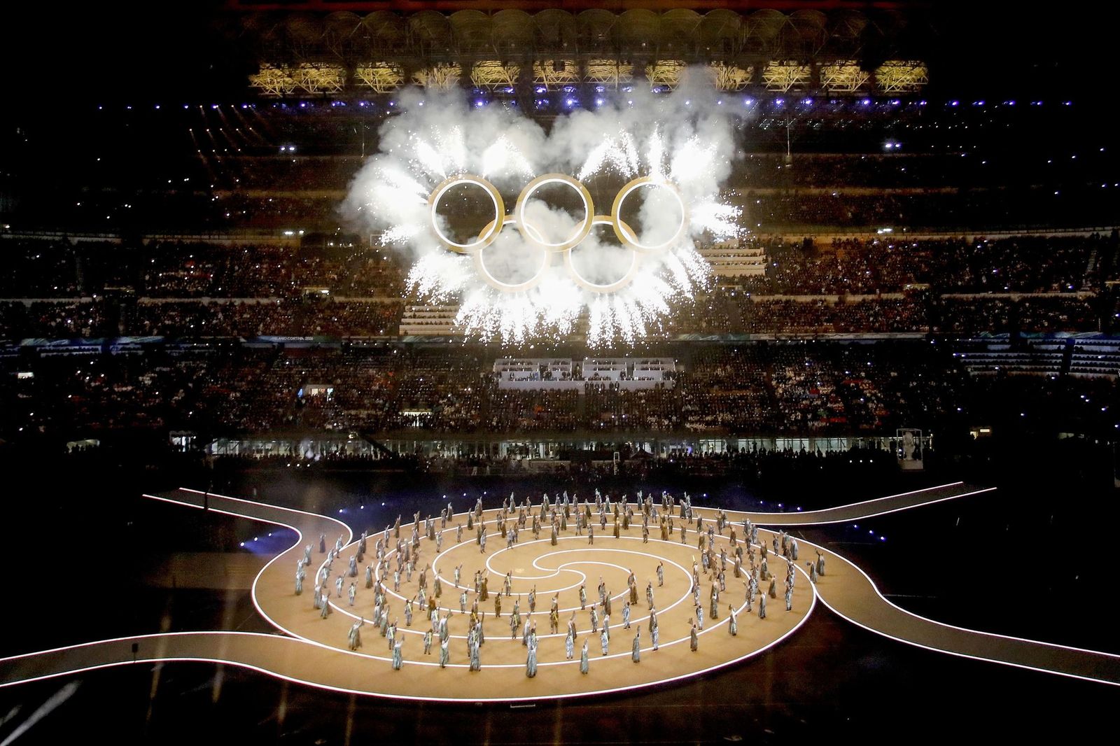 Las fotos de la inauguración de los Juegos Olímpicos de invierno de 2026