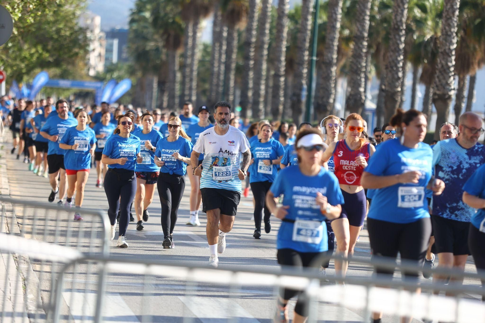 Las mejores fotos de la I Carrera Solidaria Mayoral de Málaga