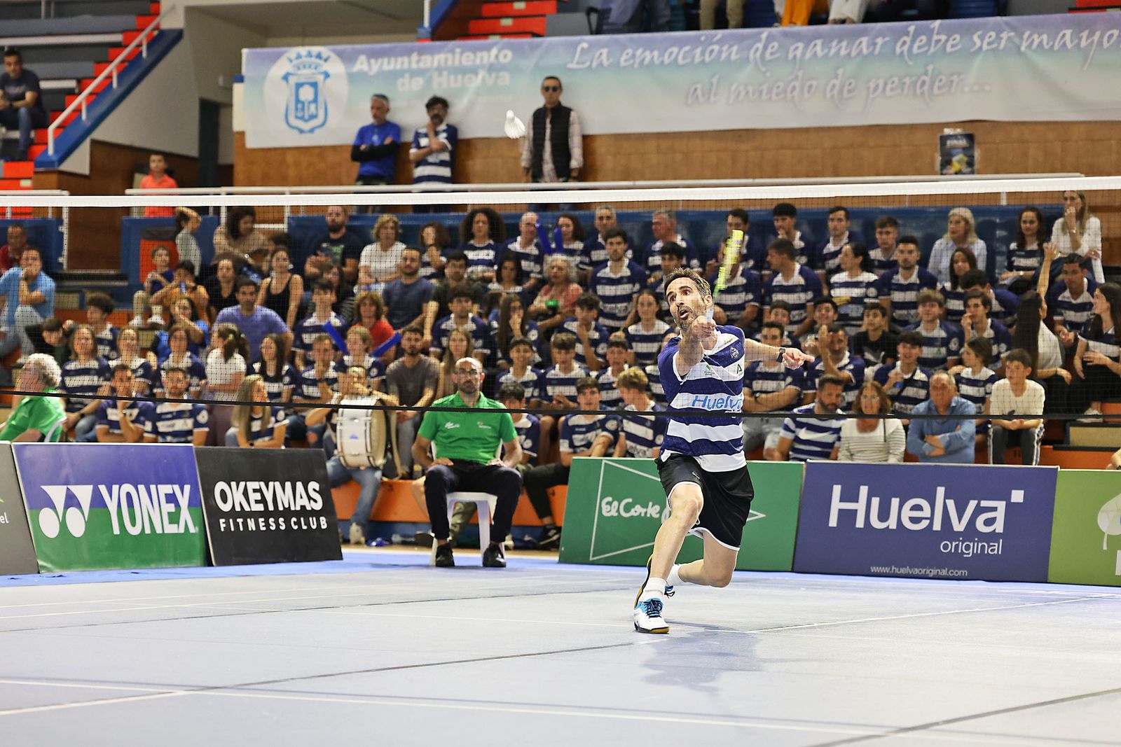 Imágenes de la final de liga de bádminton entre el IES La Orden y La RInconada