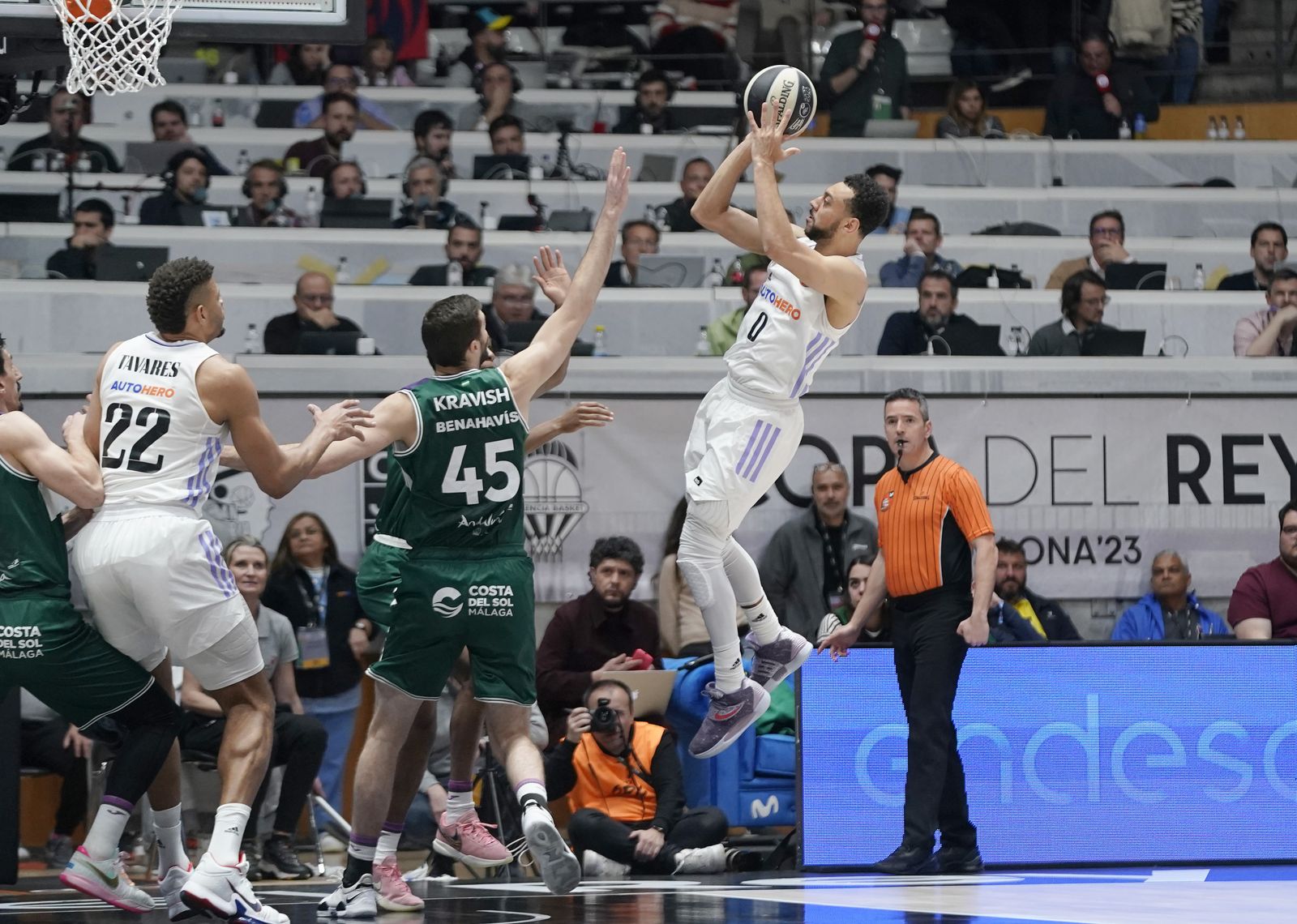 El Real Madrid-Unicaja de Copa del Rey, en imágenes