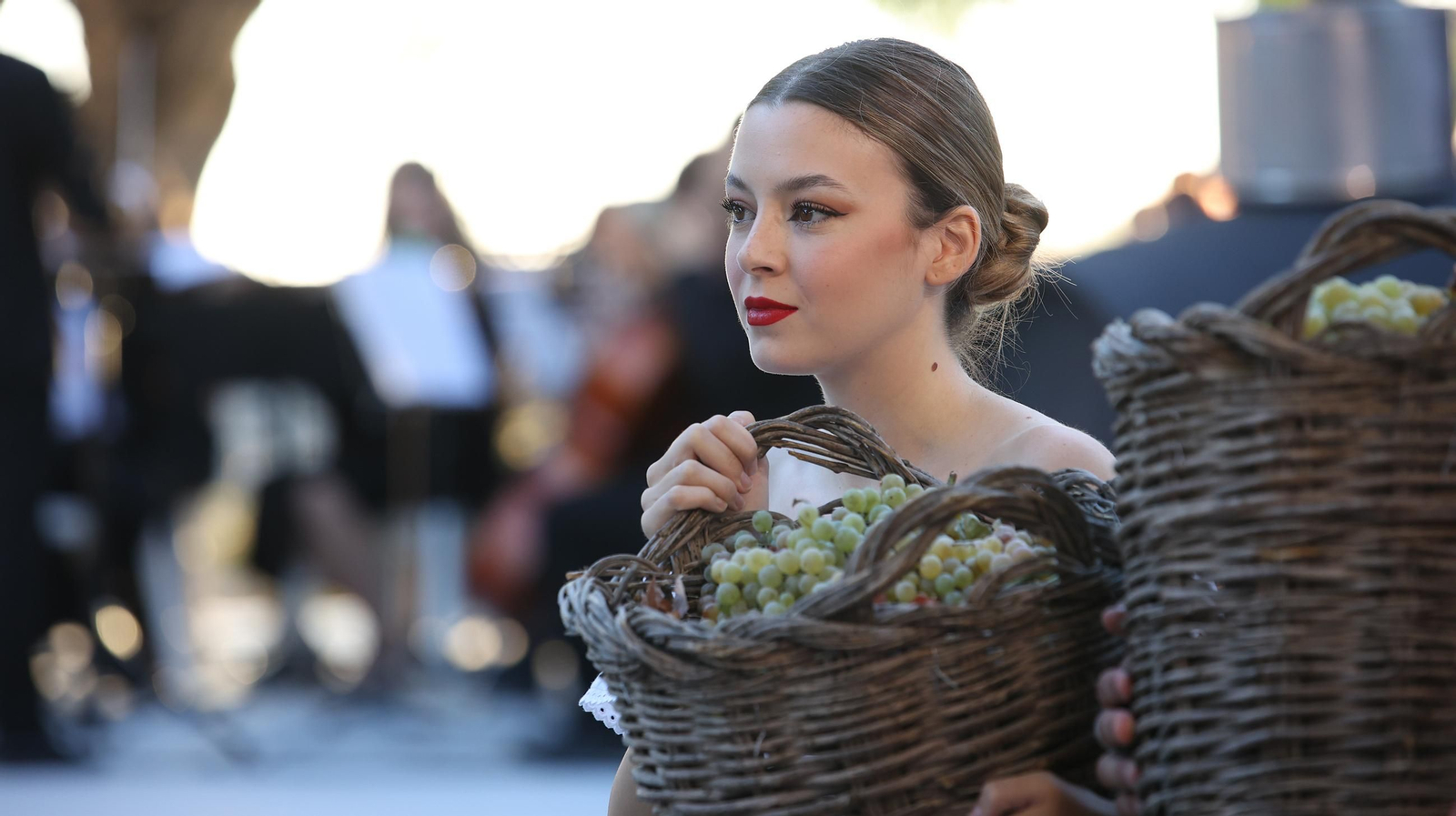 Imágenes de la tradicional pisa de la uva en Jerez