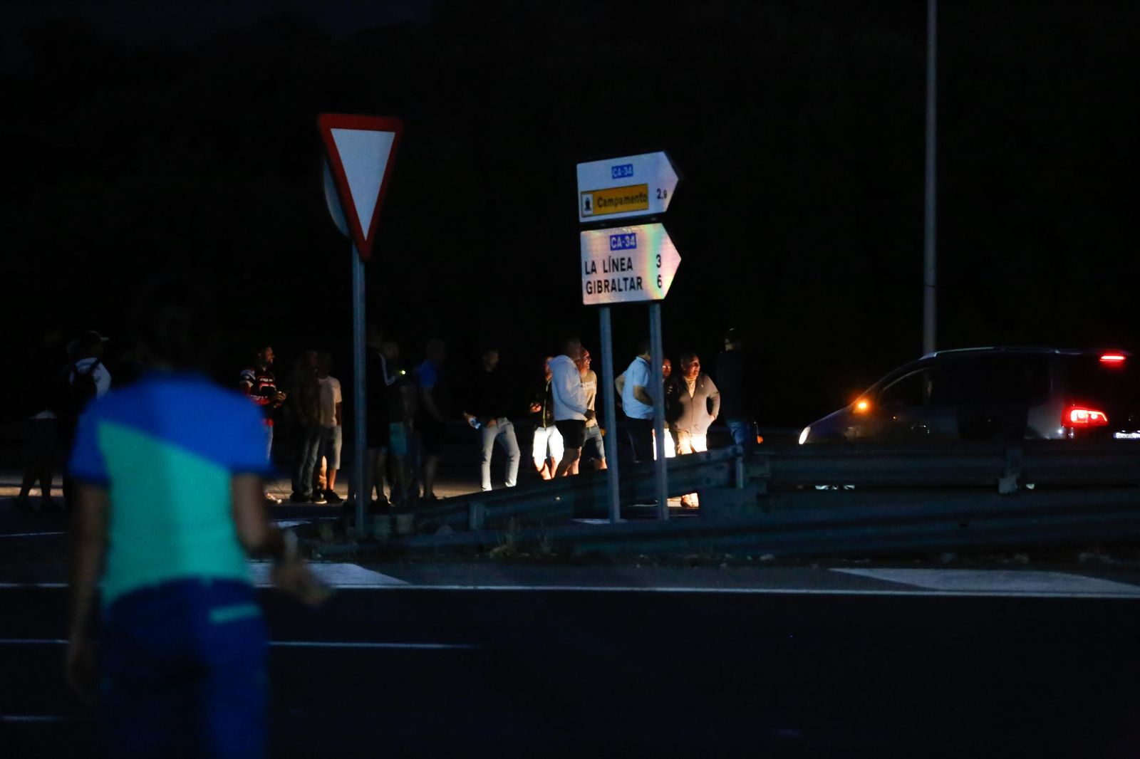 Fotos de la jornada del jueves de la huelga del metal en el Campo de Gibraltar