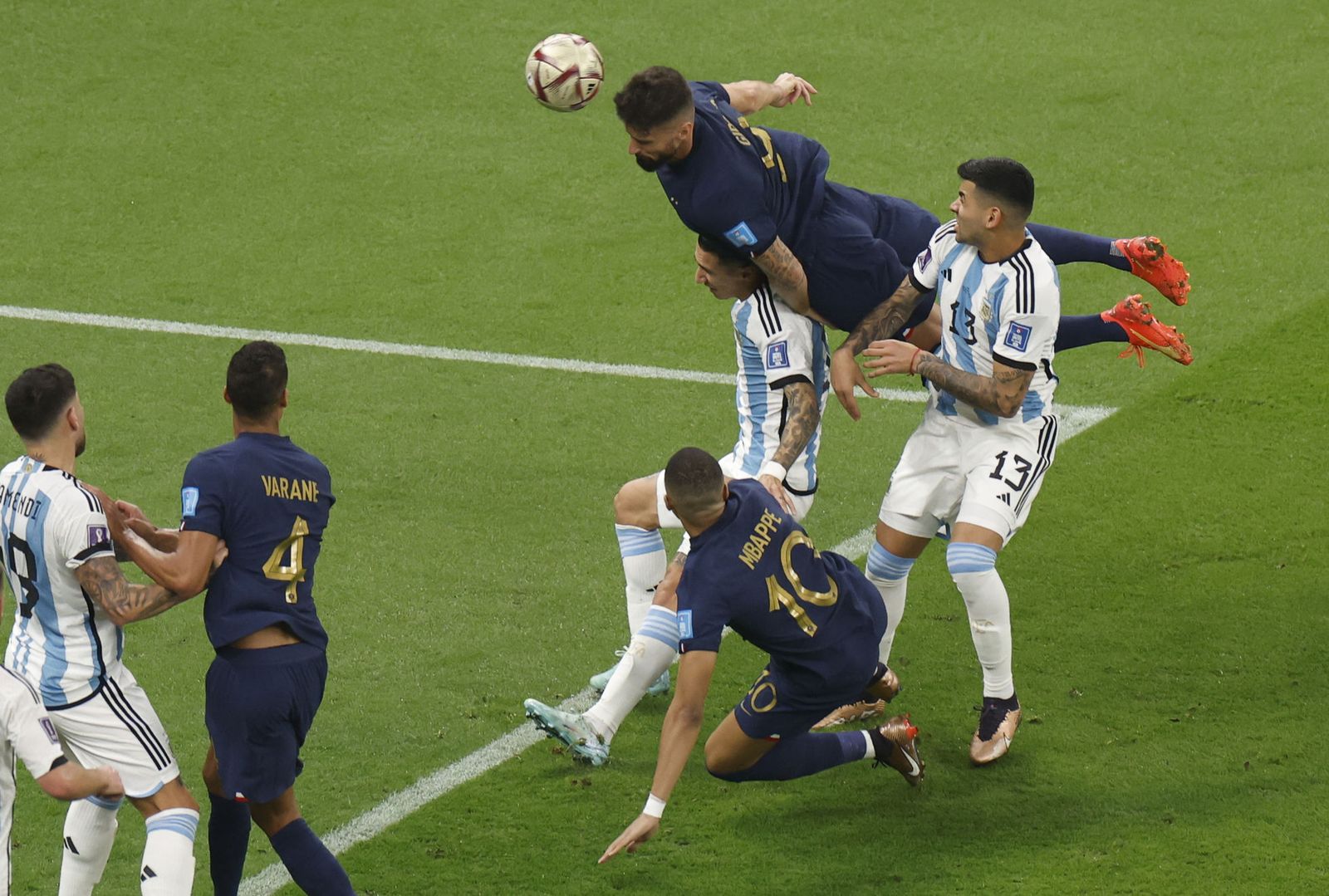 Final del Mundial de Qatar: Argentina-Francia, en imágenes