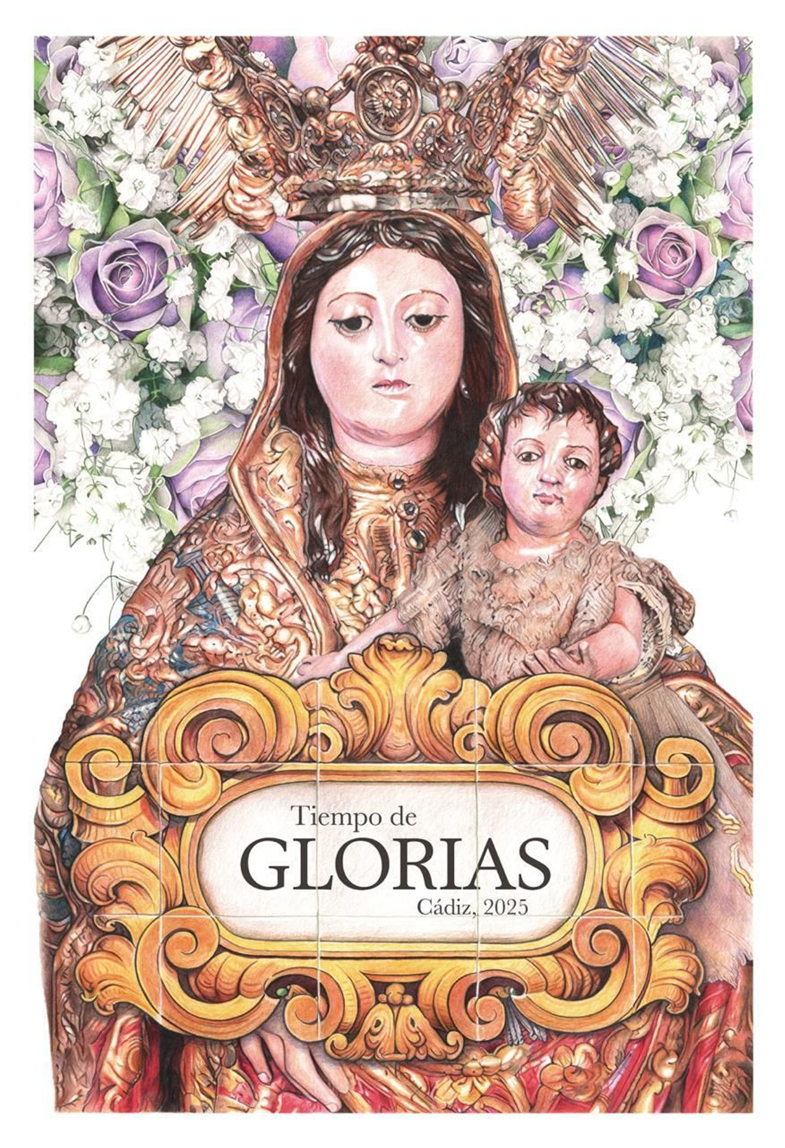 El cartel de las Glorias de Cádiz 2025