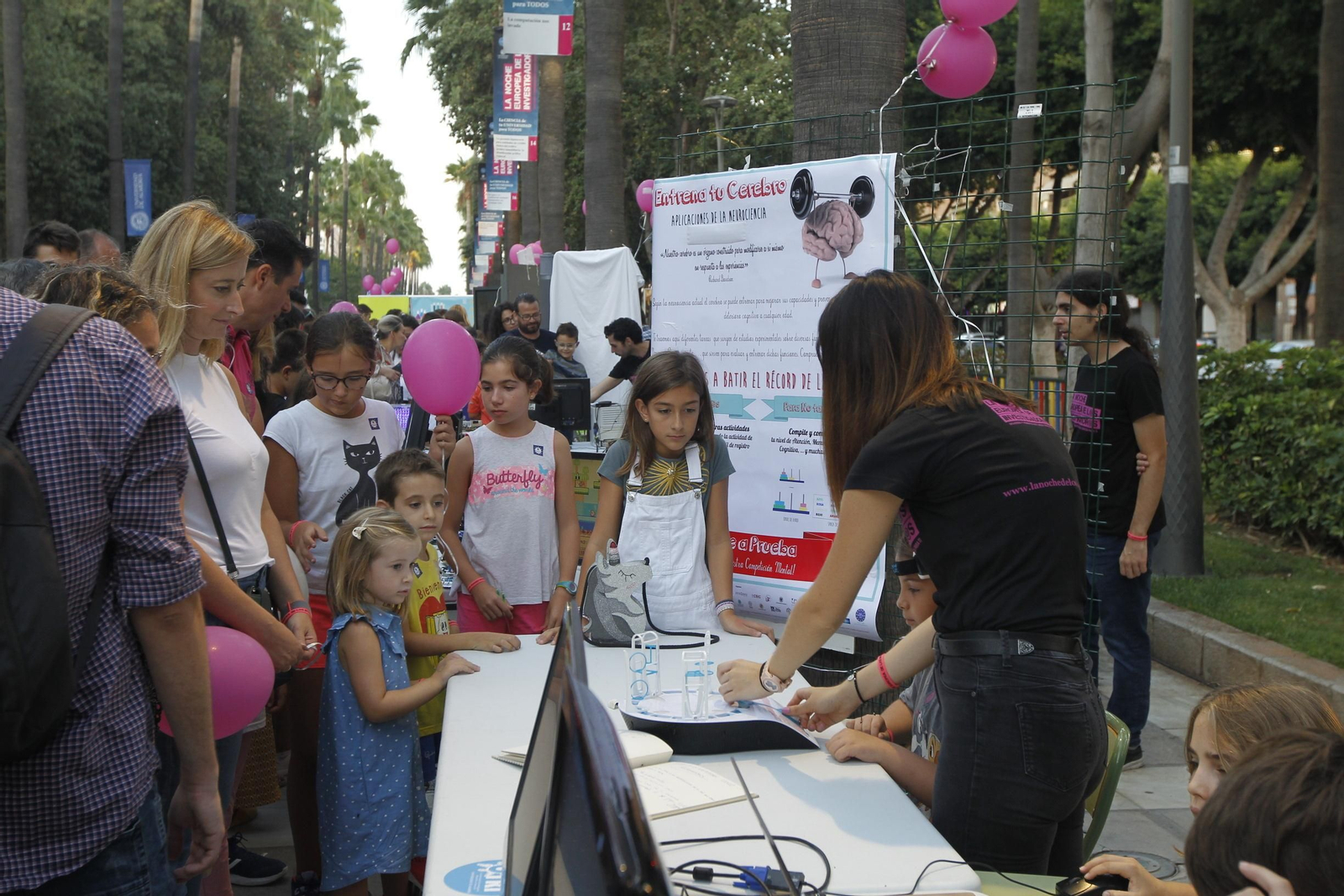 Fotogalería Noche Europea de los Investigadores. Universidad de Almería-UAL