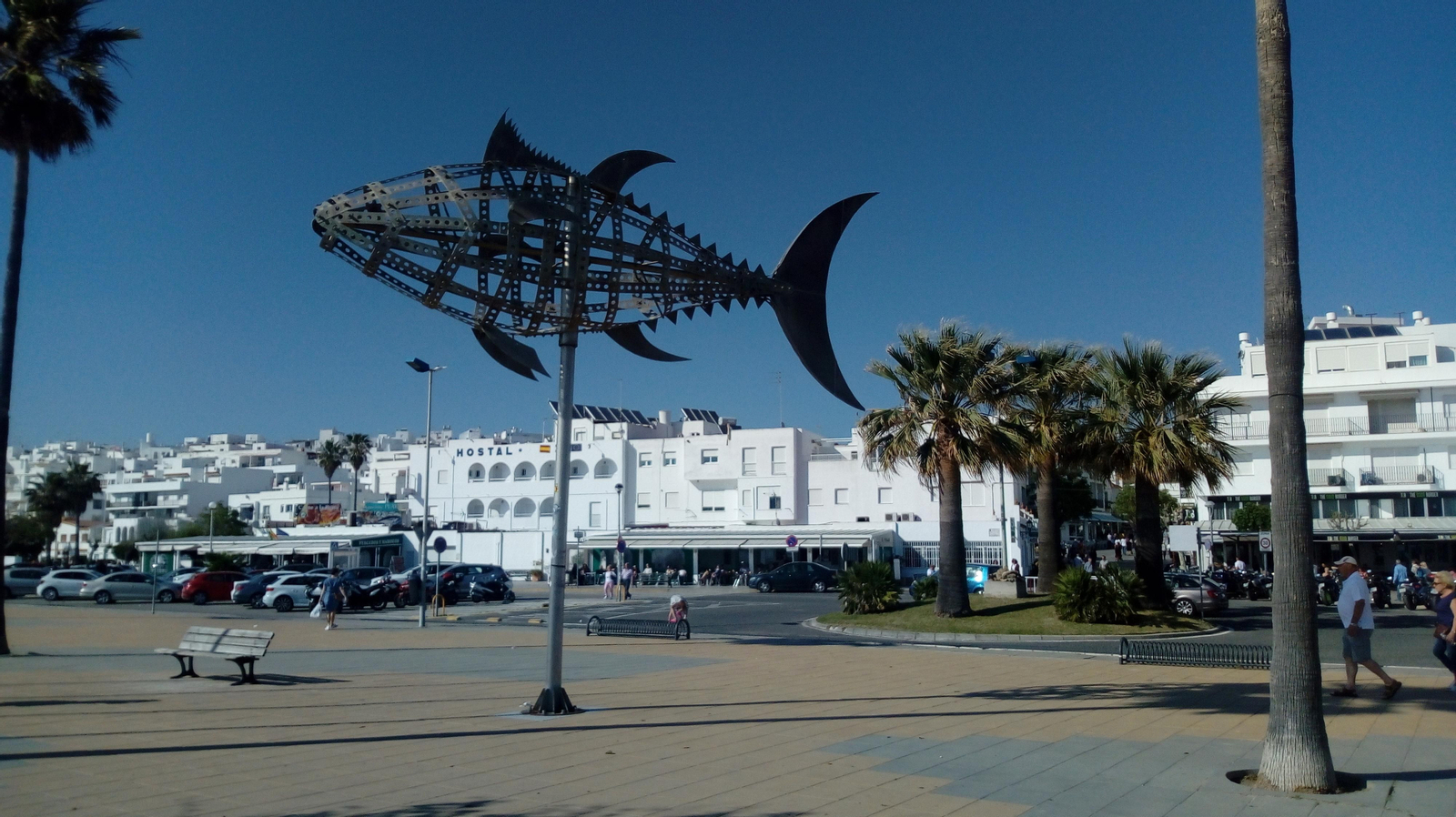 Imagen del paseo marítimos de la localidad conileña.