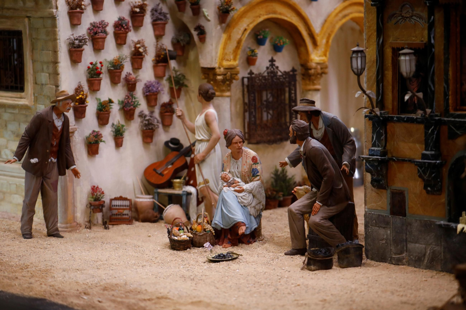 El belén 'Rincones de Córdoba' de la Fundación Cajasol, en imágenes