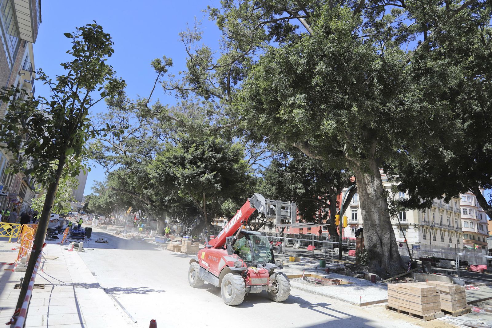 Las fotos de la recta final de las obras de la Alameda Principal