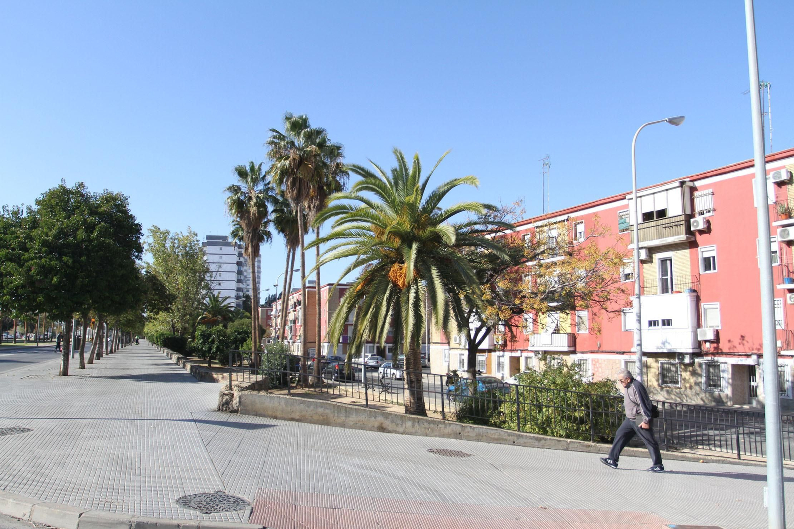 Una de las plazoletas en las que se han hecho obras de mejora.