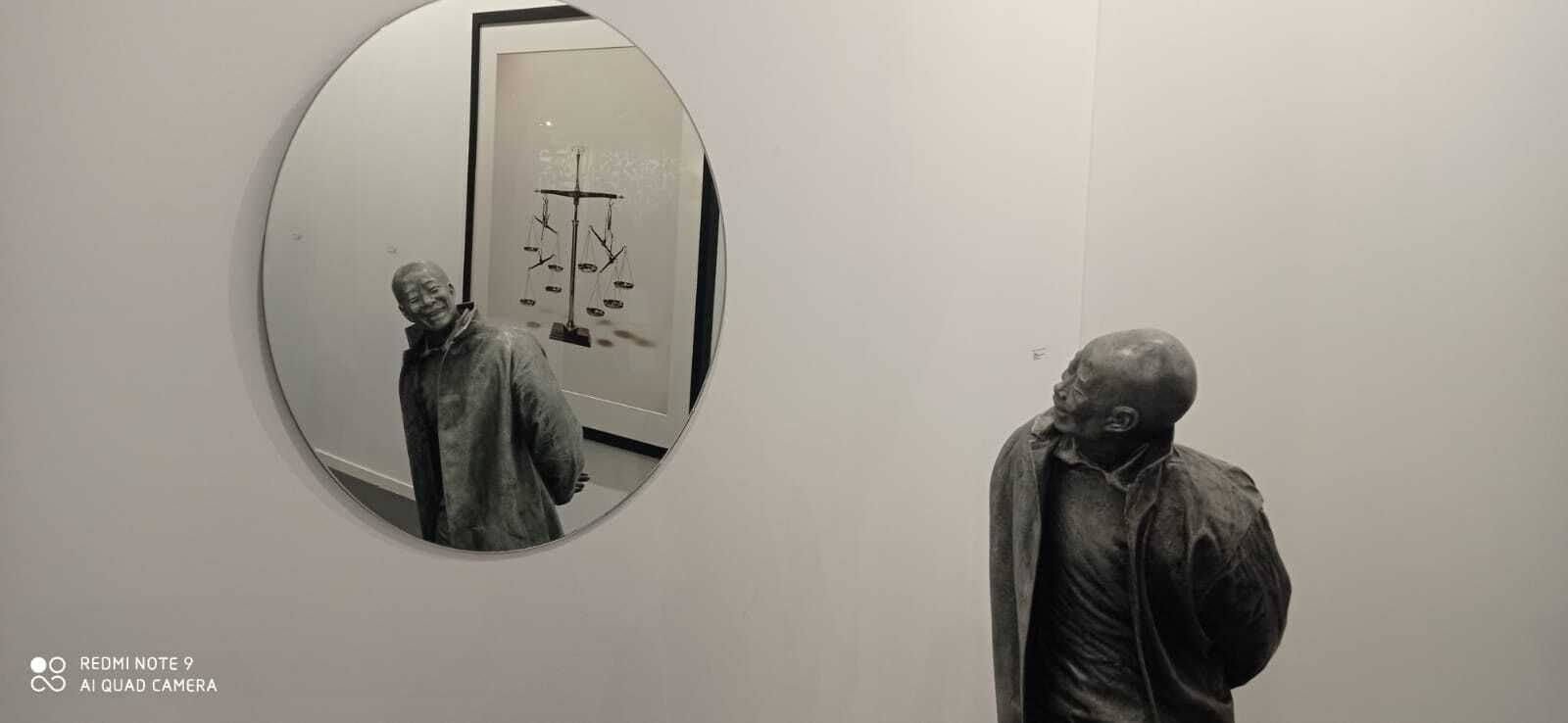 Una de las creaciones de Juan Muñoz.