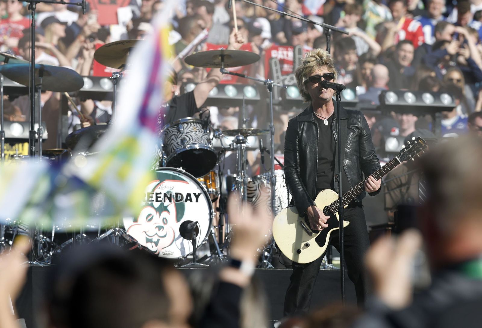 Las mejores fotos de la Super Bowl con la actuación de Bad Bunny