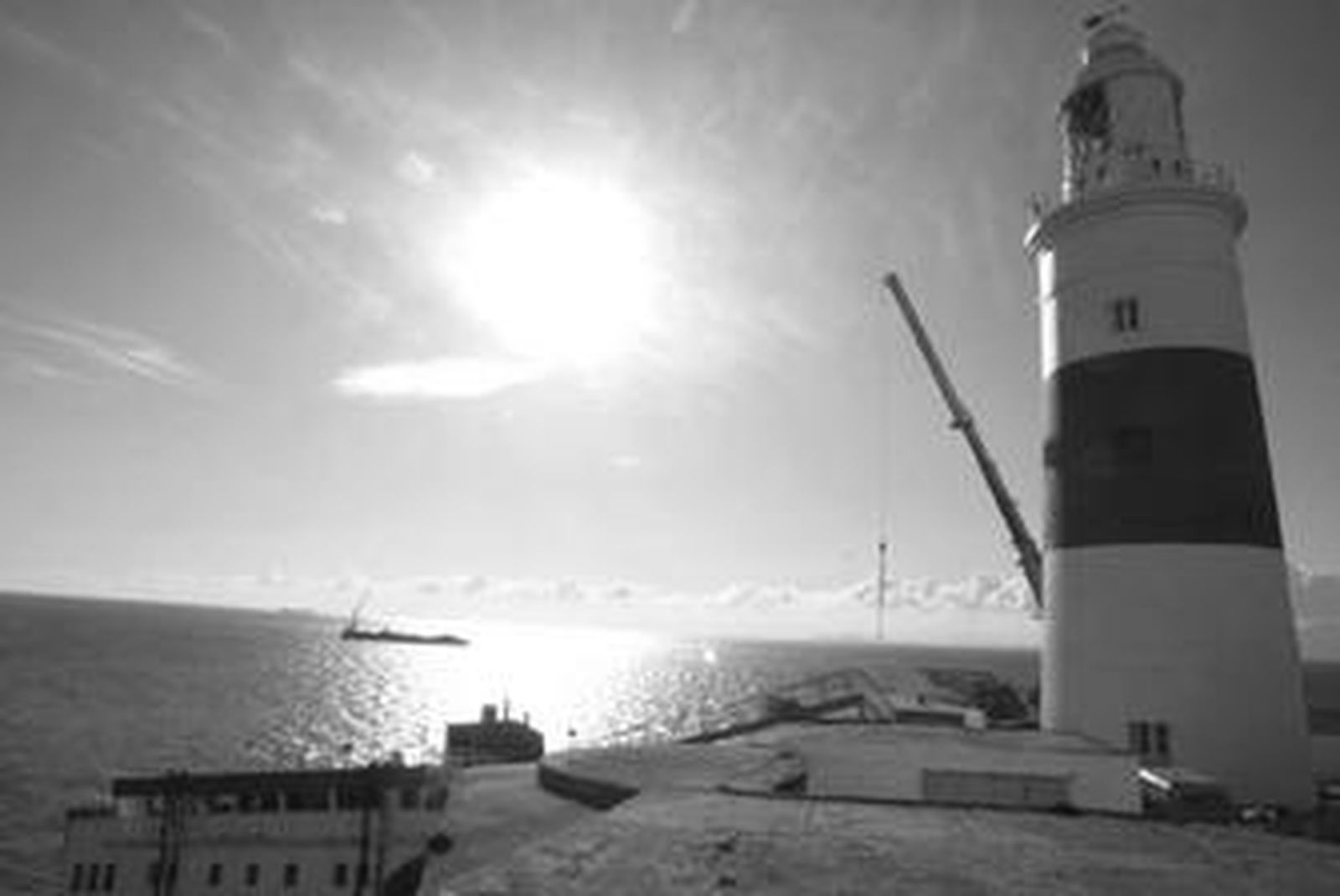 Imagen de la zona de Punta Europa, en Gibraltar.