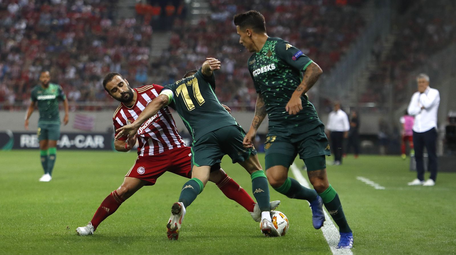 Las imágenes del Olympiacos-Betis
