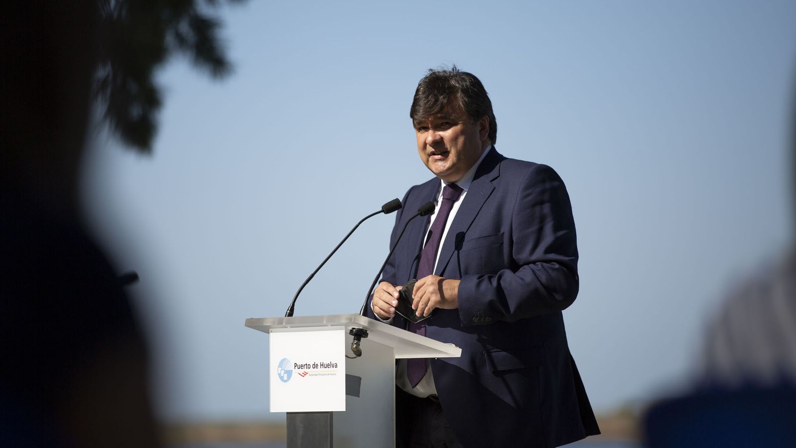 Gabriel Cruz, alcalde de Huelva.