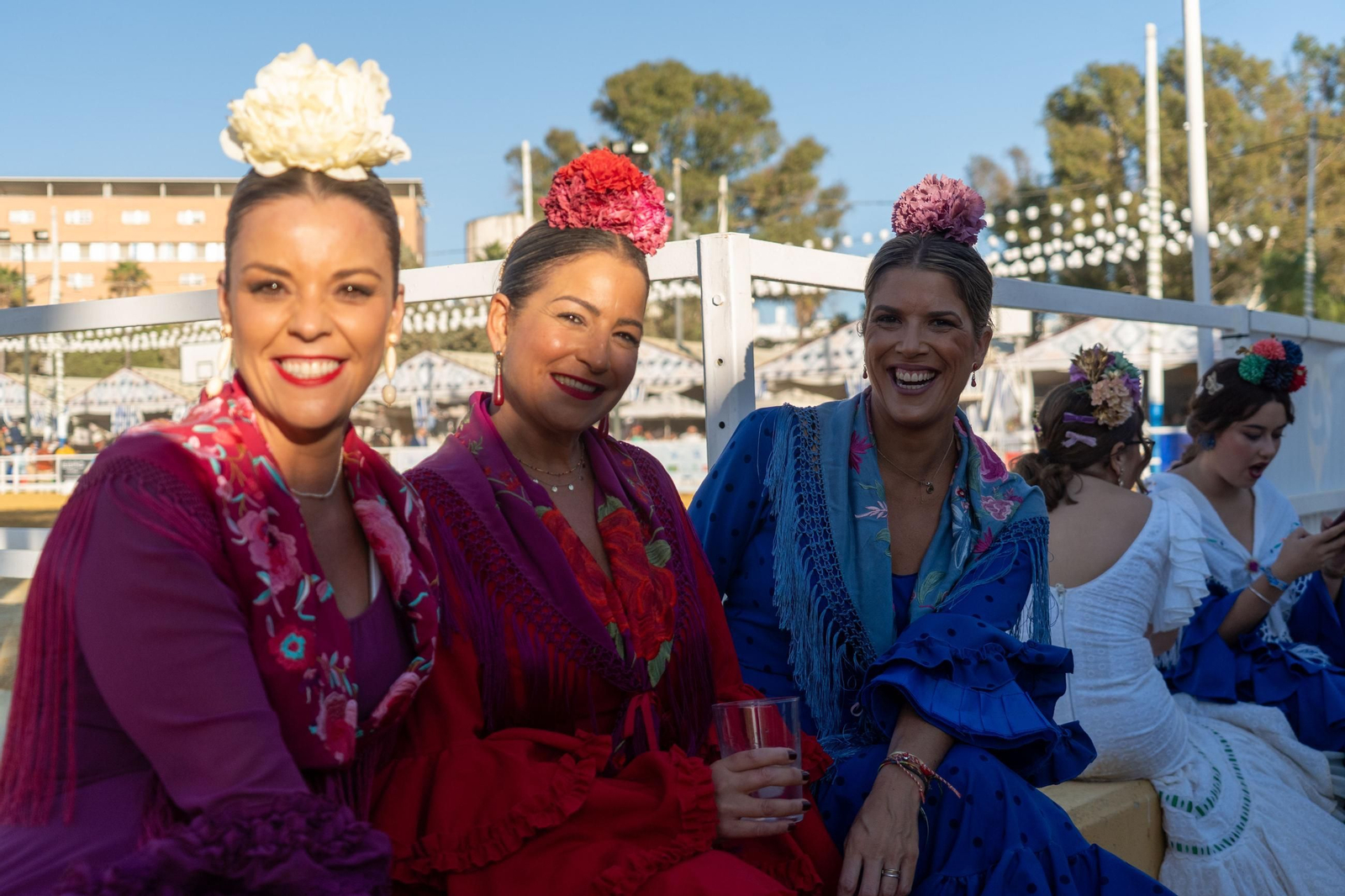 Imágenes del ambiente nocturno del 11 de octubre en la Feria del Caballo 2025