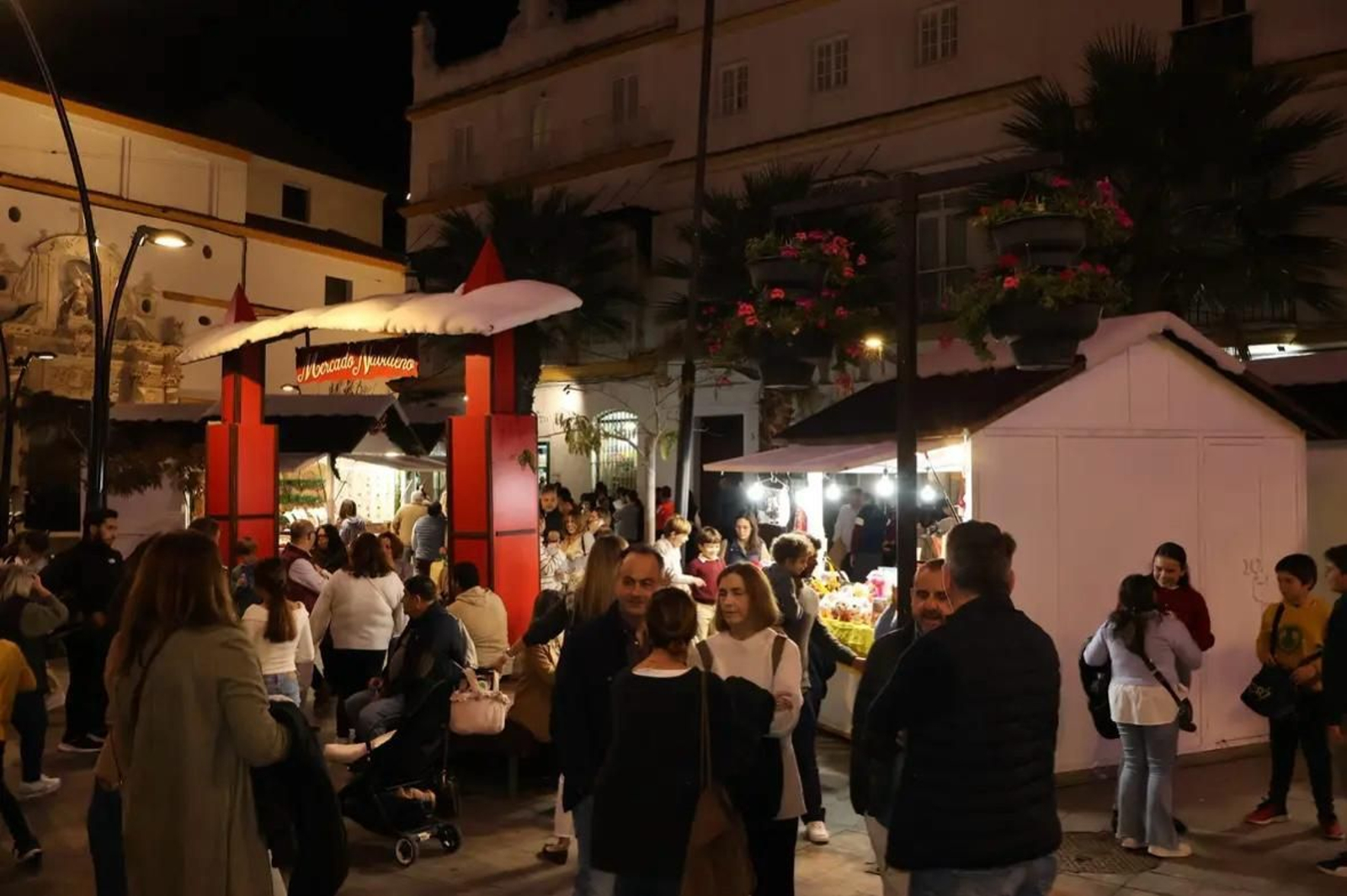 Alumbrado de Navidad en Chiclana, en imágenes