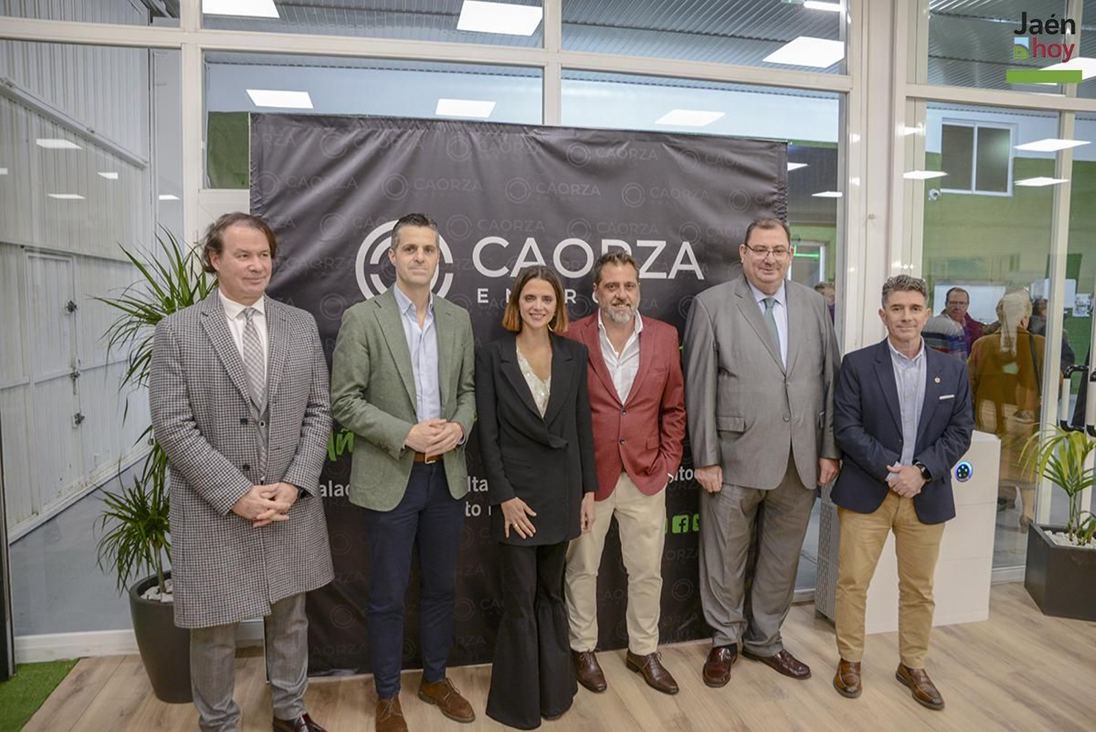 Inauguración de las instalaciones de la empresa Caorza Energy.