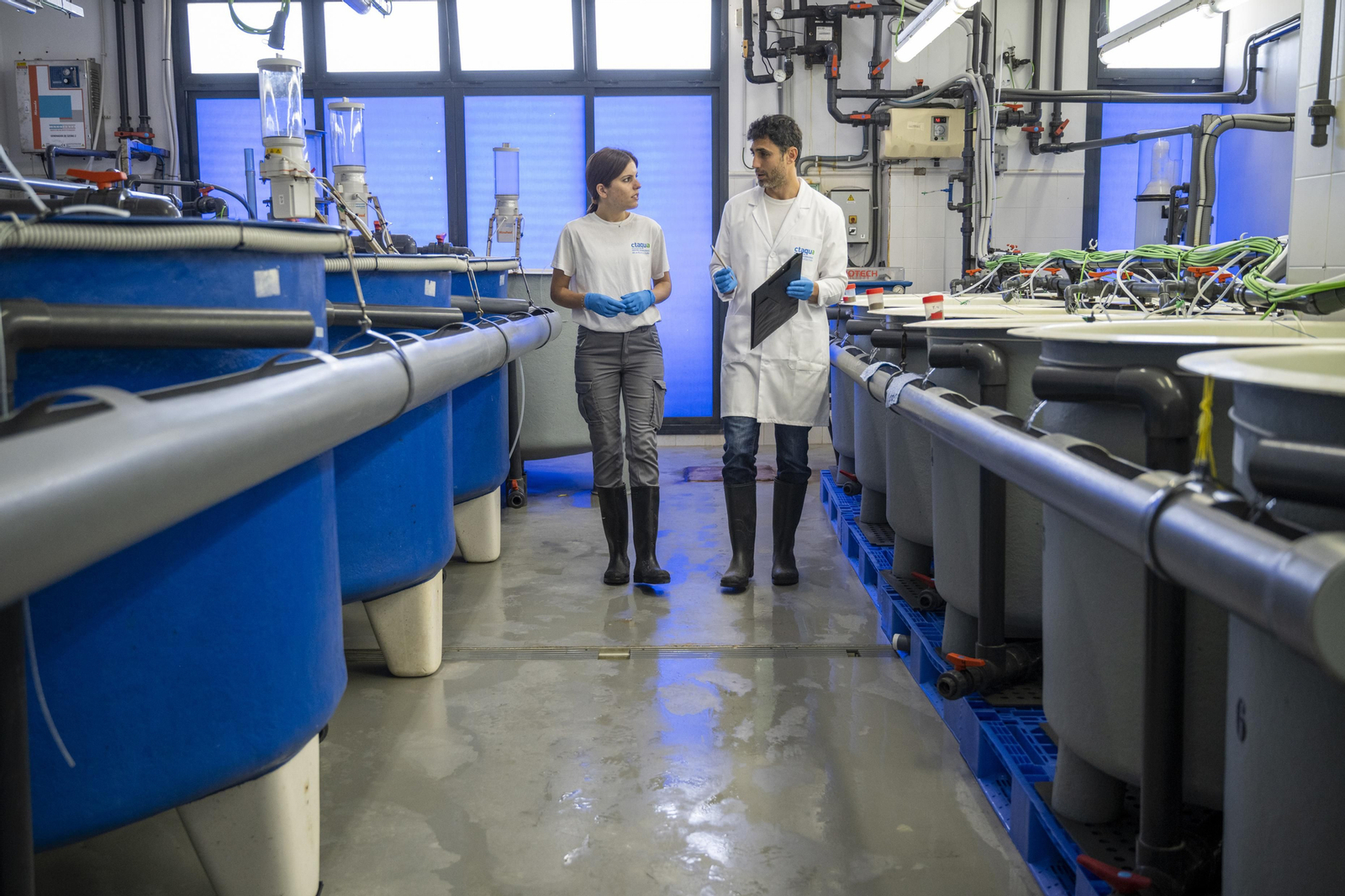 Una imagen de las instalaciones de Ctaqua, en El Puerto.