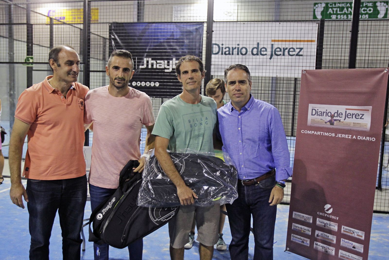 Dioni Castillo y José Galisteo, subcampeones en Categoría A.