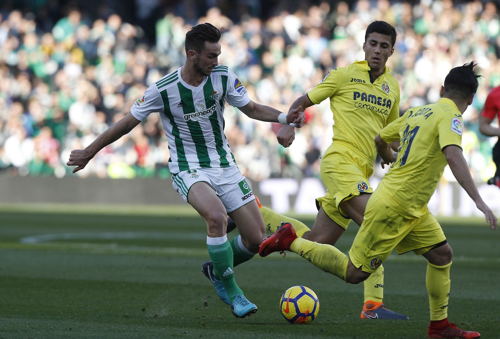 El Real Betis-Villarreal, en imágenes