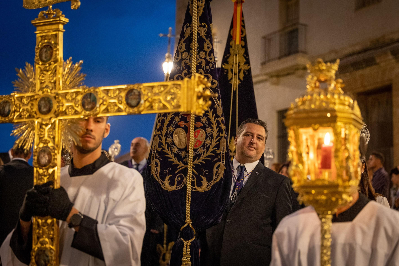 Imágenes del traslado del Cristo de las Aguas a la Catedral