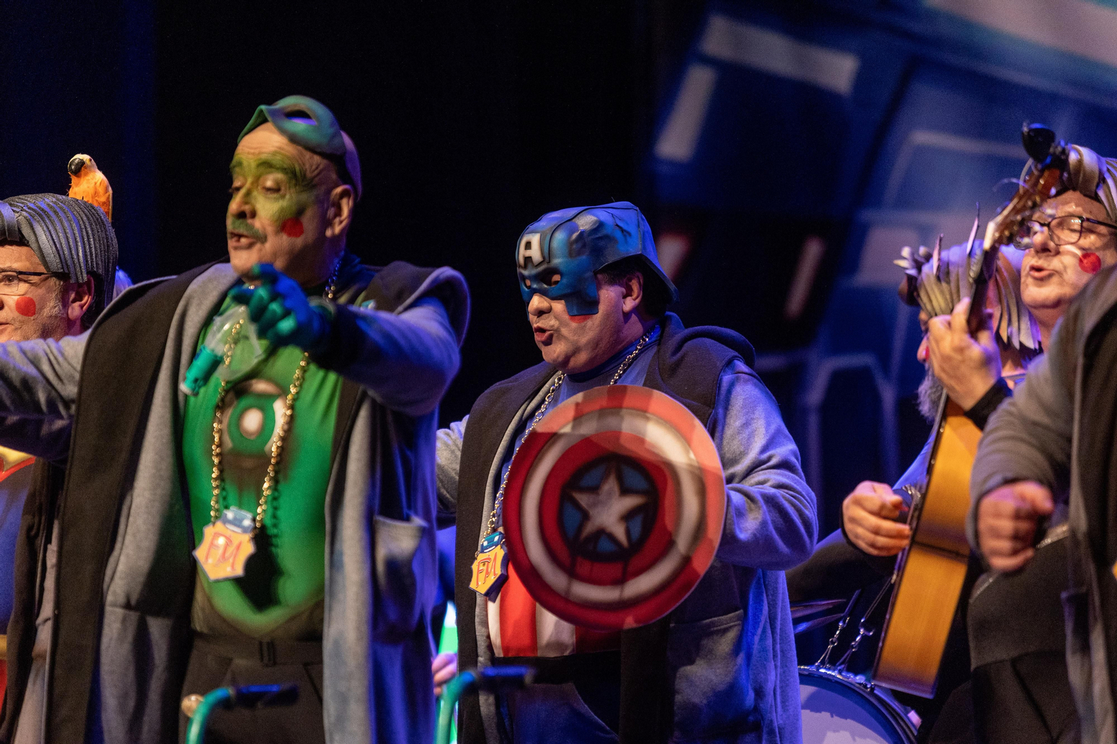 Cuarta jornada de preliminares del Carnaval de Huelva.