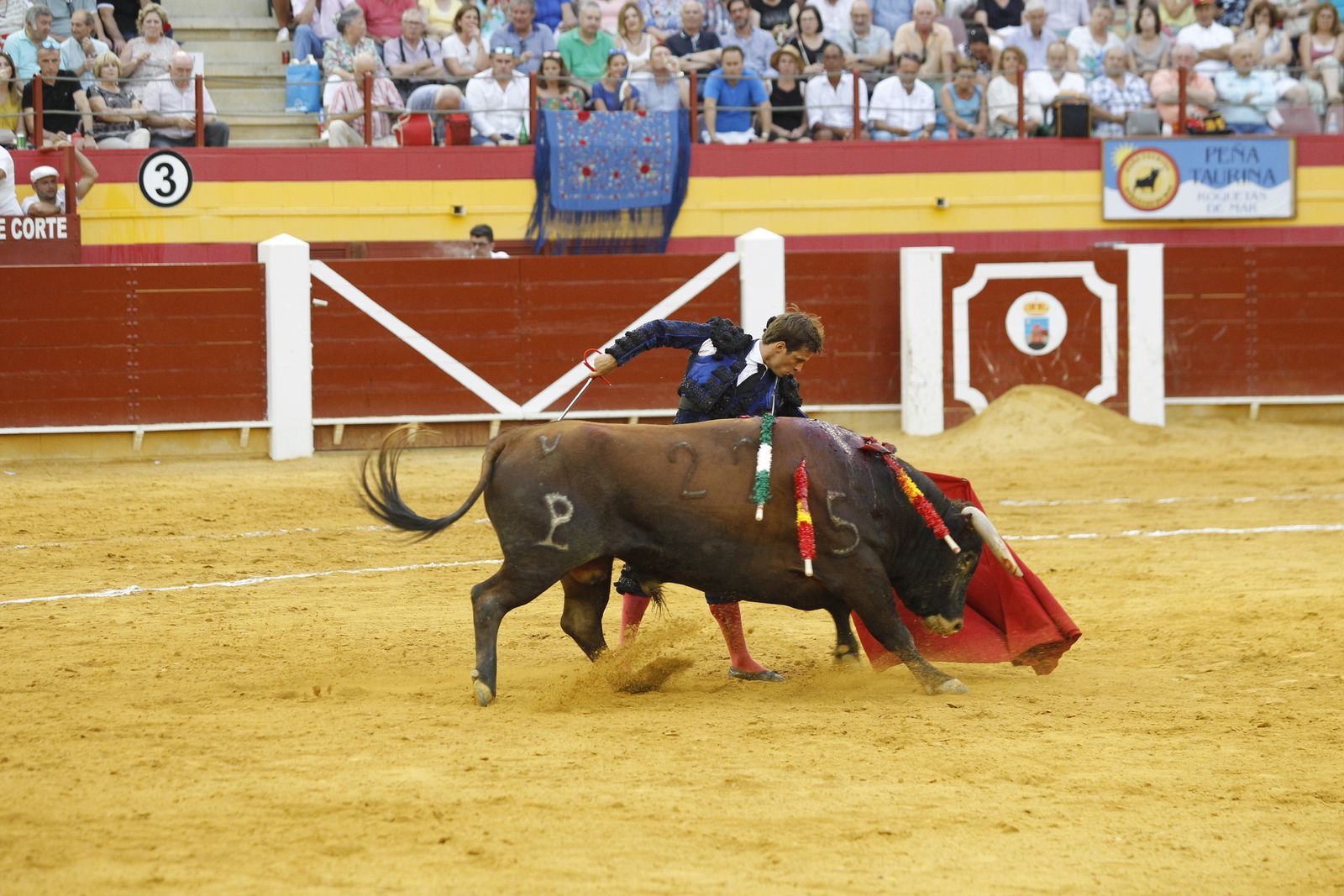 Fotogalería corrida toros Feria Santa Ana-Roquetas de Mar-El Juli-Perera-Aguado