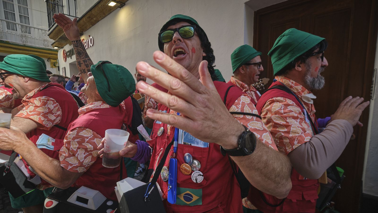 Las fotos del ambiente callejero durante el Carnaval Chiquito