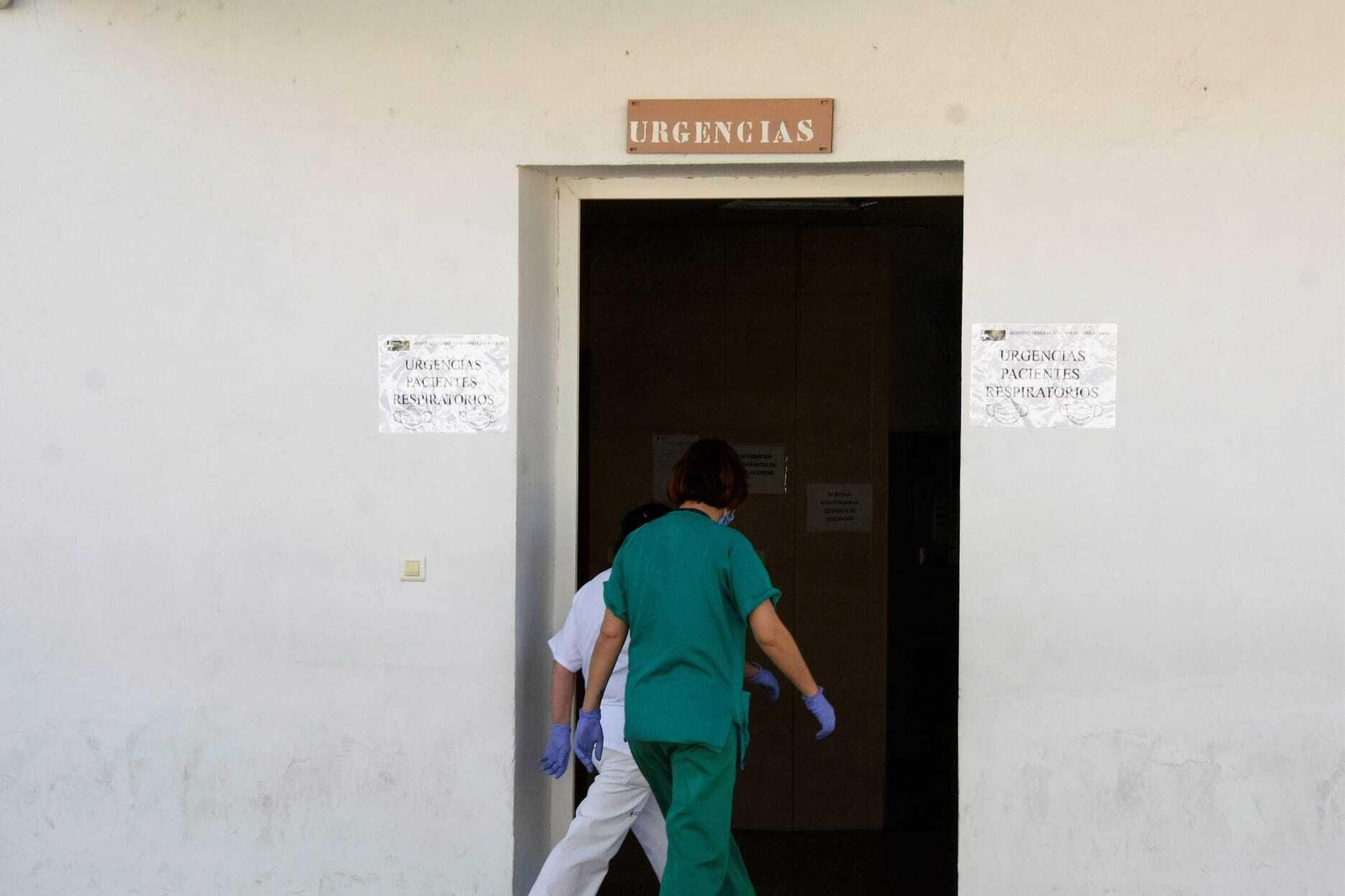 Una imagen de la entrada de Urgencias del hospital.