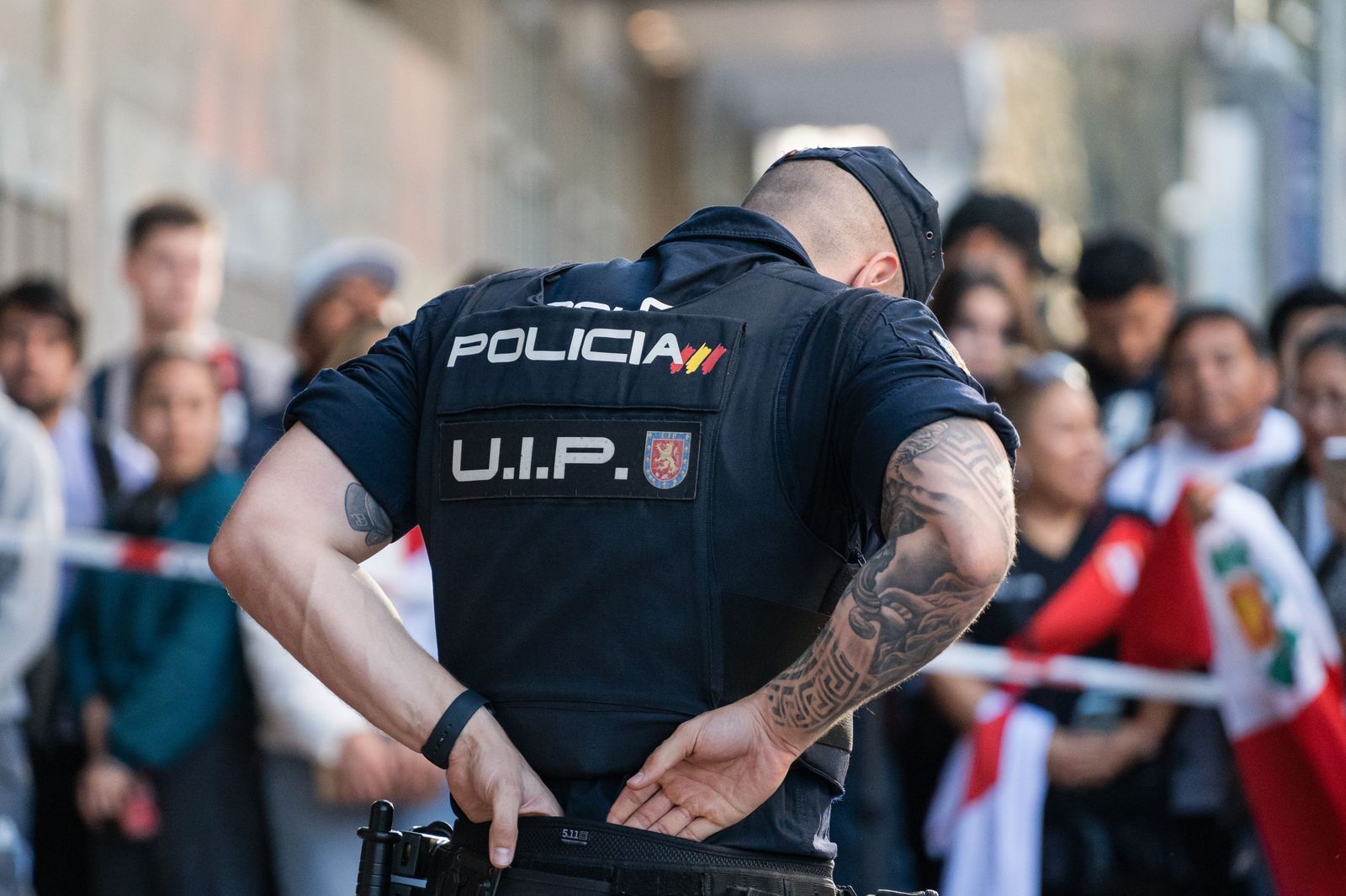 Las fotos del Marruecos - Perú en Madrid