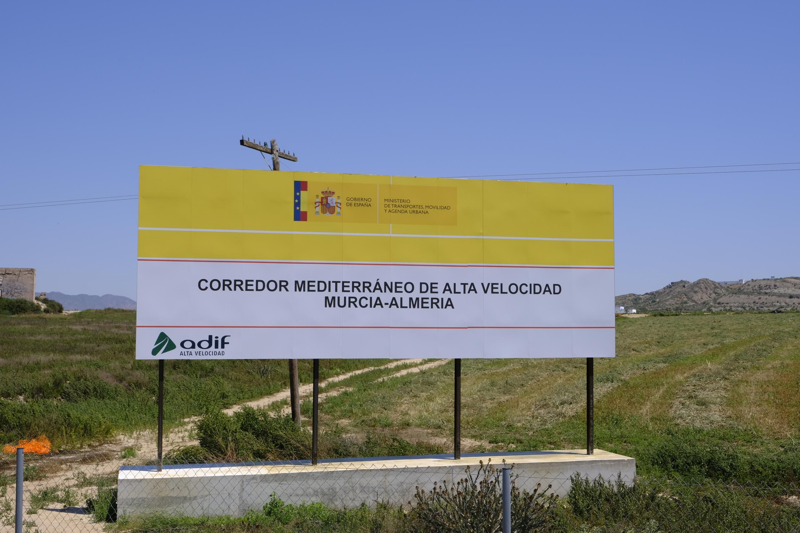 Fotogalería obras del AVE en la provincia de Almería