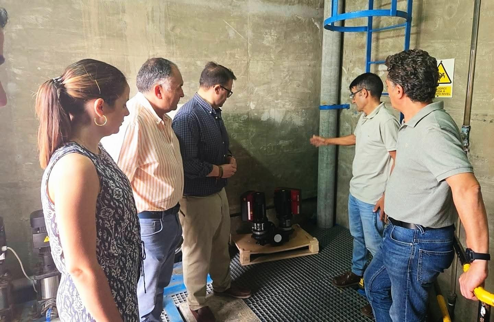 Visita a los trabajos que se han realizado en Salobreña