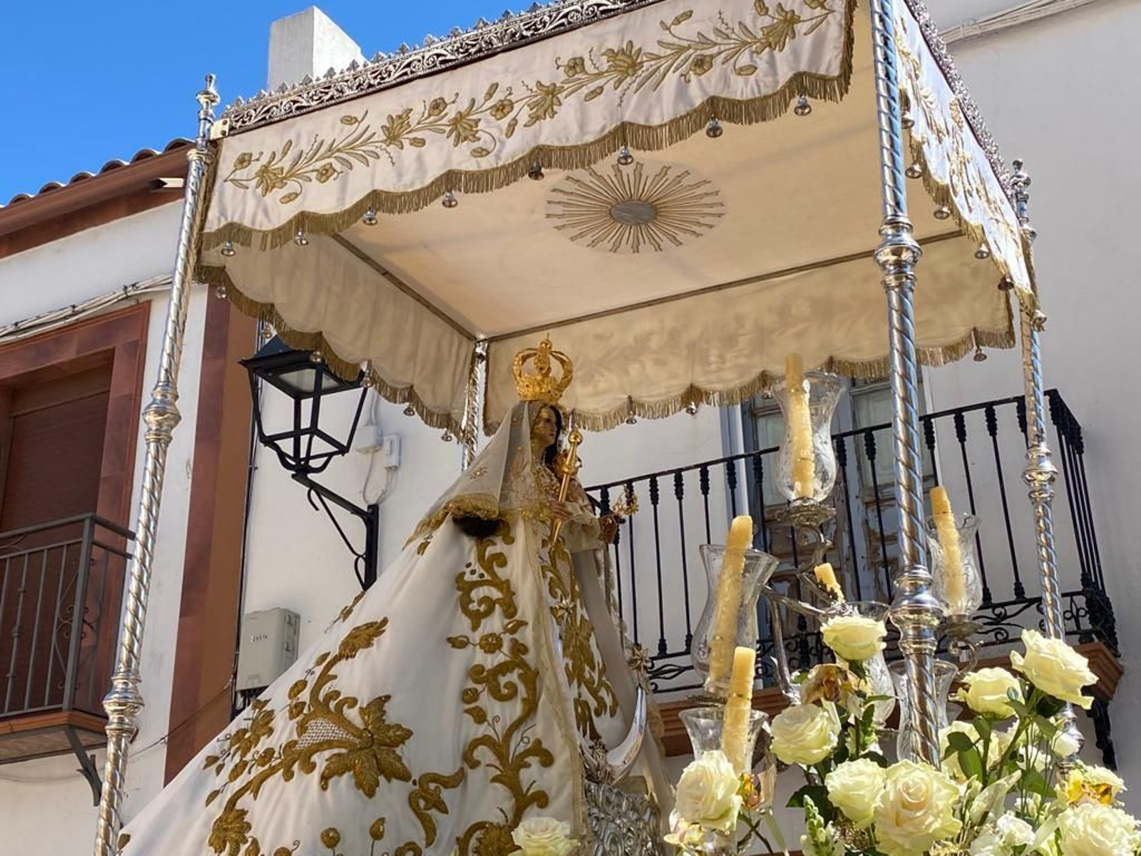 La procesión de la Virgen del Sol en Adamuz, en fotografías