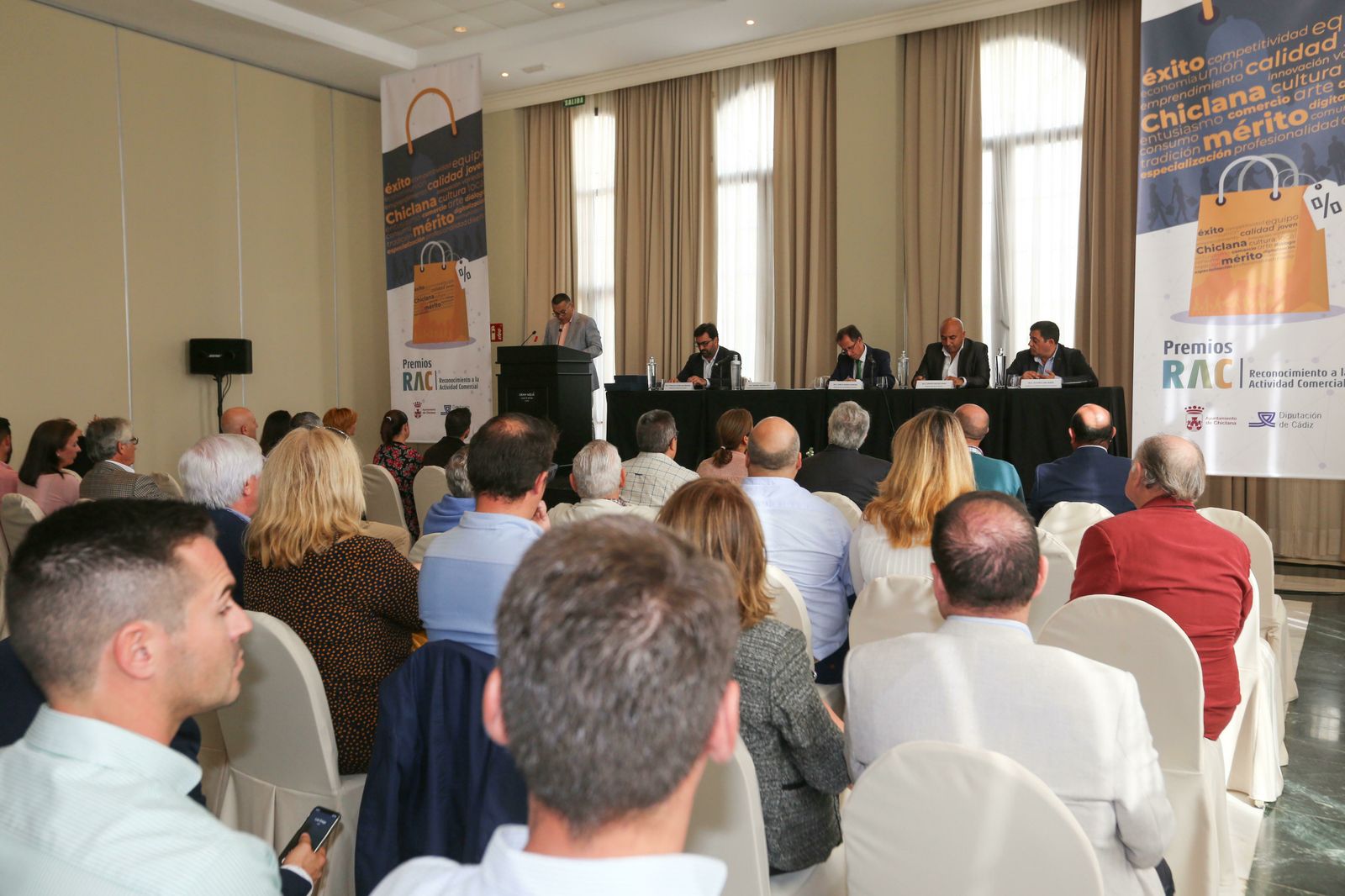 Un momento del acto de entrega de galardones en el Hotel Gran Meliá.