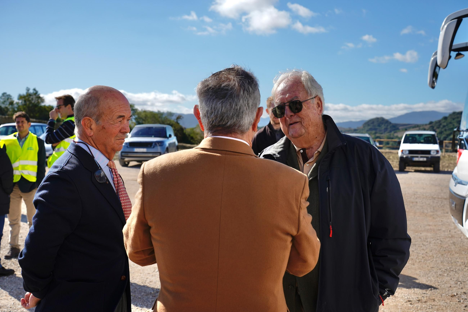 Las fotos de la inauguración de los parques eólicos El Padrón y Cerro Cabello de Los Barrios