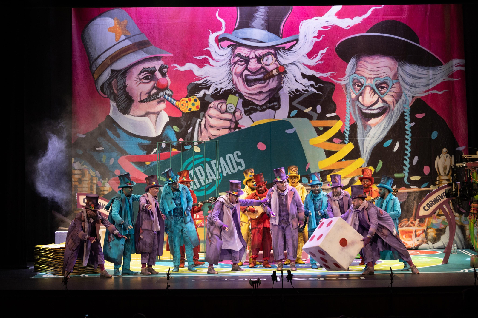 Comparsa 'Los atrapaos'