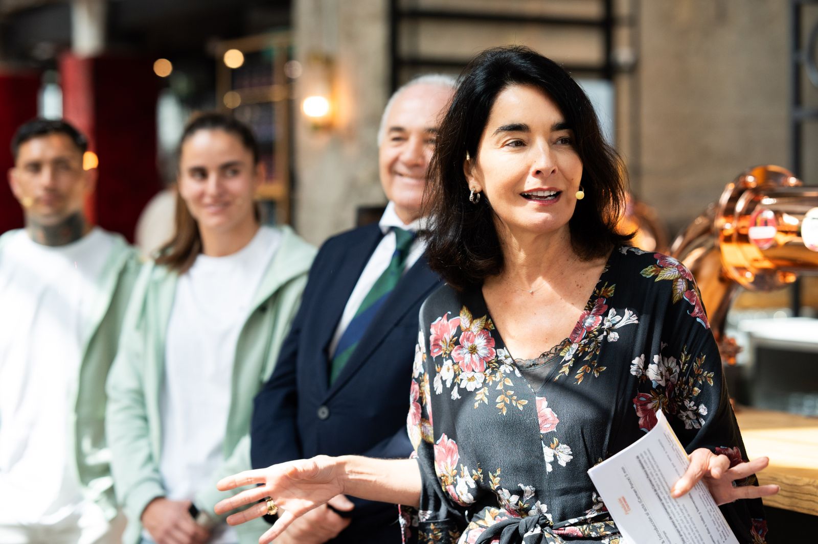 Las fotos de jugadores del Betis y del Sevilla en la Cruzcampo