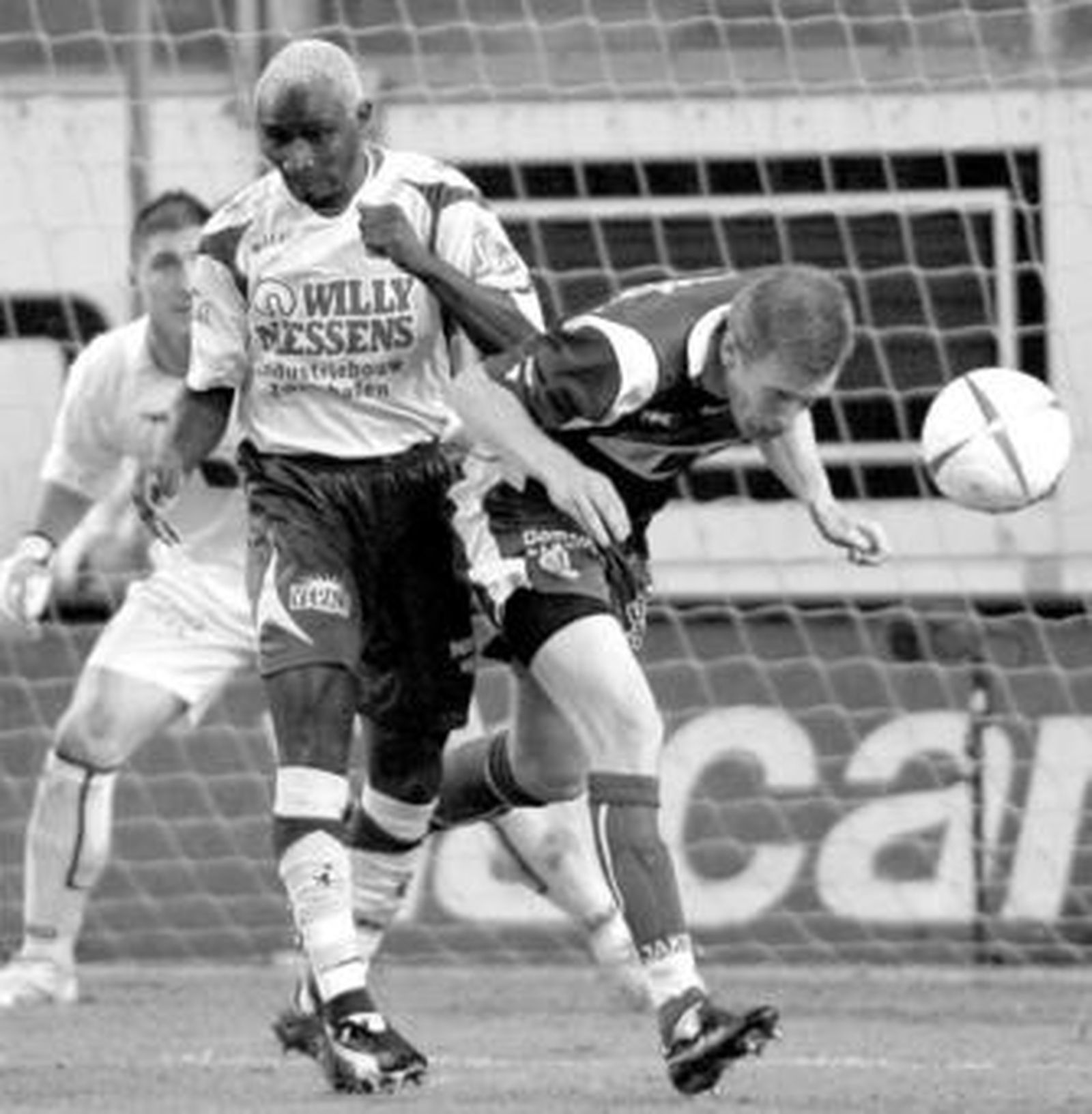 Ogunsoto, en un partido con el Westerlo de la pasada campaña.