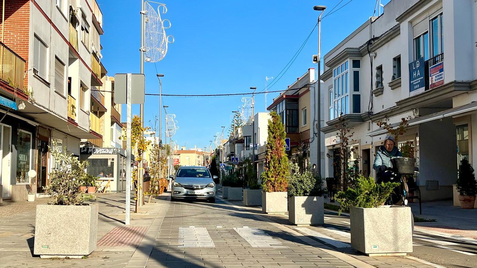 María Auxiliadora es un espacio ideal para pasear y realizar las compras de estas fechas.