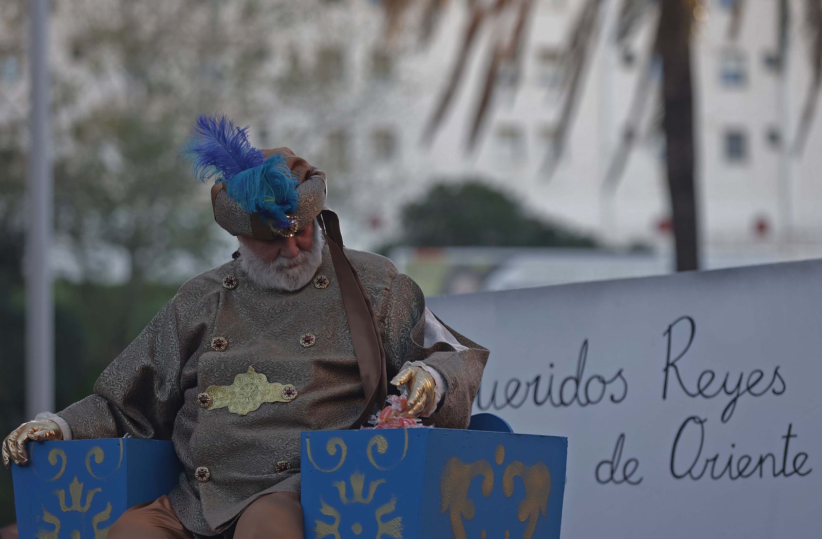 Fotos de la cabalgata de los Reyes Magos en Algeciras