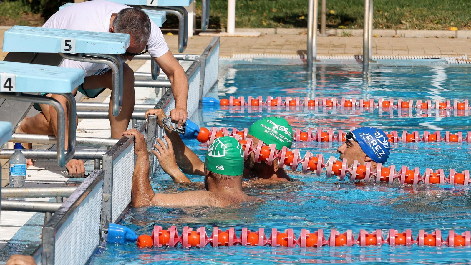 Imágenes del 55 aniversario de la Natación en Jerez
