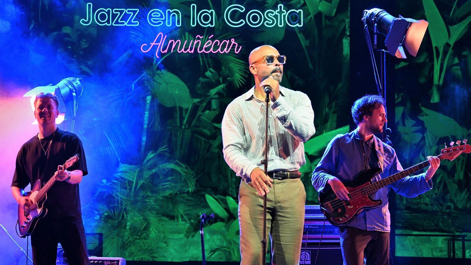 Actuación de Myles Sanko en el 38 Jazz en la Costa Festival Internacional de Almuñécar