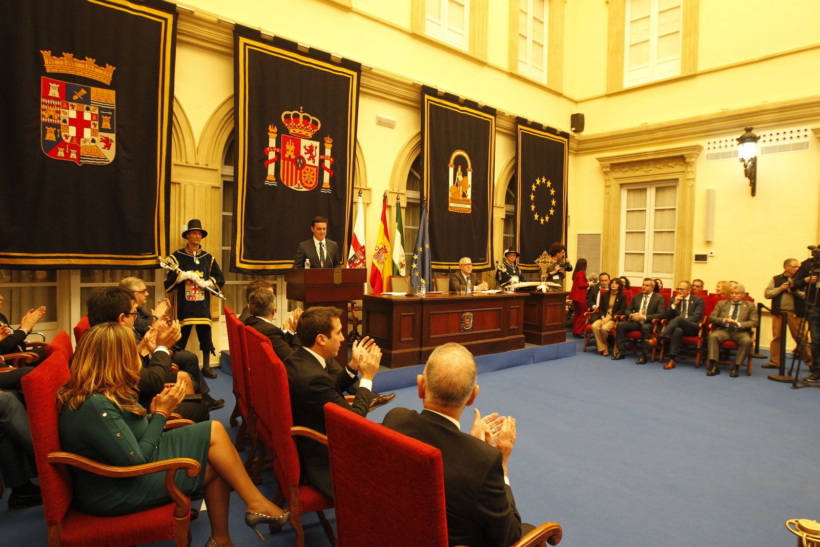 La investidura del nuevo presidente de la Diputación de Almería