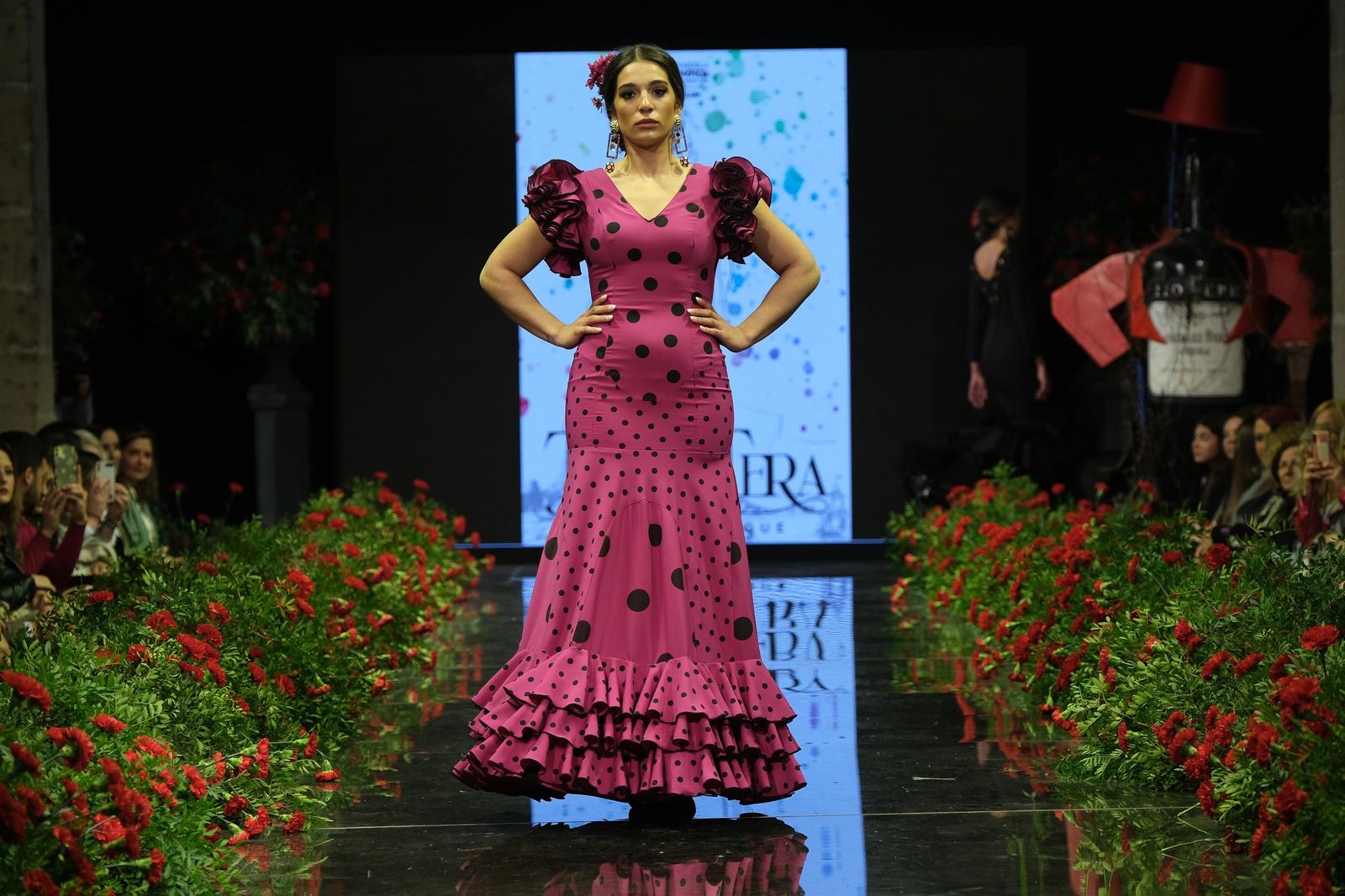 Desfile de Rafael Leveque en la Pasarela Flamenca Jerez Tío Pepe 2023