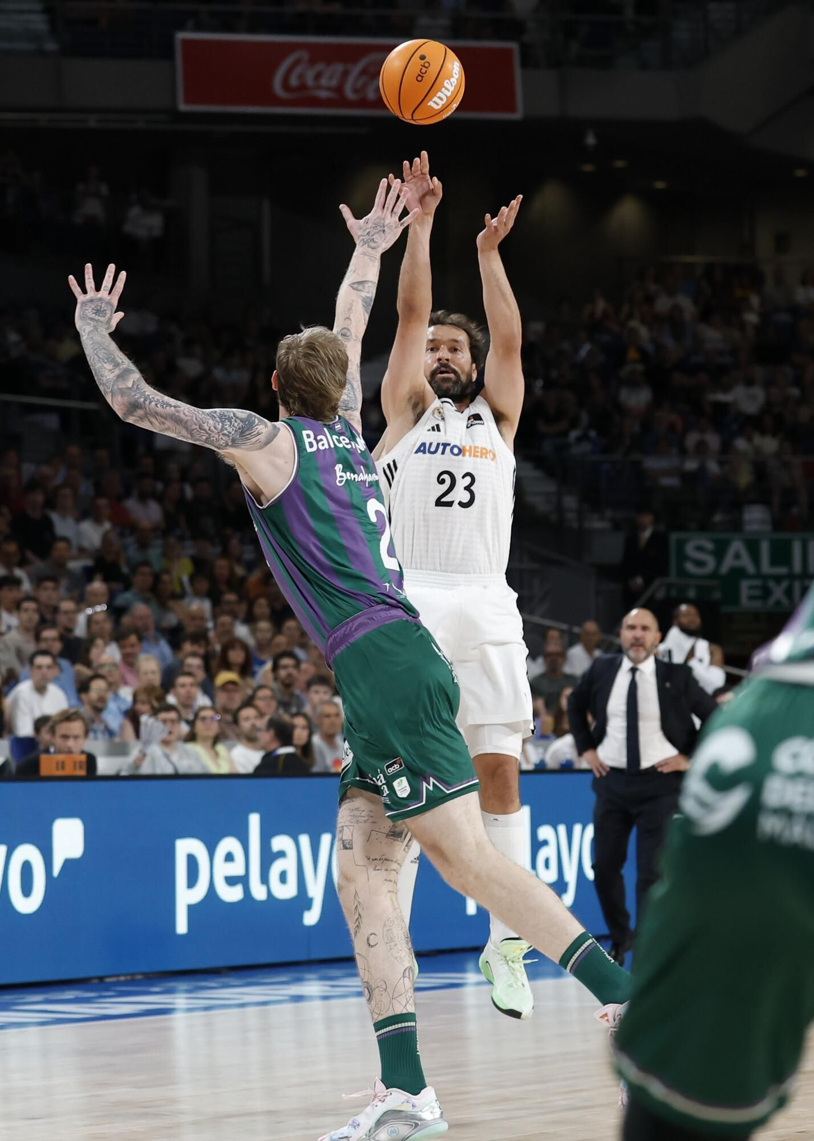 El Real Madrid-Unicaja en fotos