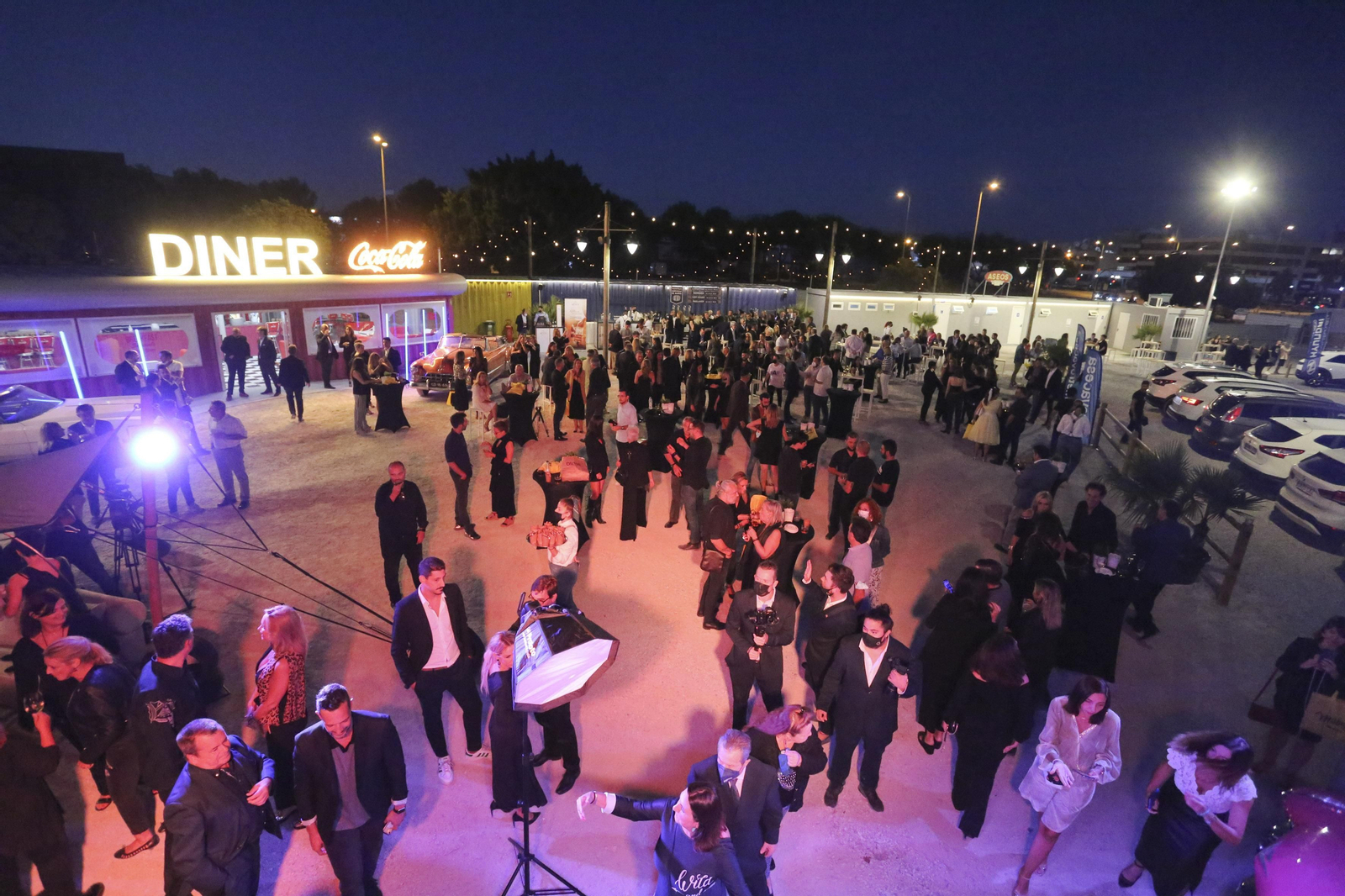 El Autocine Málaga Metrovacesa, en fotos